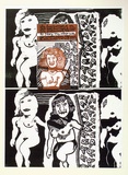 Artist: HANRAHAN, Barbara | Title: Play my other side | Date: 1967 | Technique: lithograph, printed in black ink, from three plates