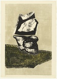Artist: KING, Grahame | Title: Primeval forms | Date: 1965 | Technique: lithograph, printed in colour, from multiple stones [or plates]
