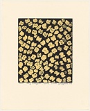 Artist: Jonggarda Anderson, Linda. | Title: Dry Claypan Spots. | Date: 2006 | Technique: etching and aquatint, printed in colour, from two plates