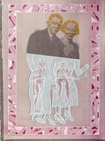 Artist: HANRAHAN, Barbara | Title: Mother and Father | Date: 1977 | Technique: screenprint, printed in colour, from five stencils