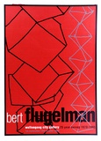 Artist: Cullen, Gregor. | Title: Bert Flugelman 25 year survey 1970-1995. | Date: 1995 | Technique: screenprint, printed in colour, from three stencils