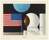 Artist: Bainbridge, John. | Title: Poster: (American bi-centennial). | Date: 1976 | Technique: photo-lithograph