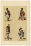 Artist: Angas, George French. | Title: Portraits of the aboriginal inhabitants [2]. | Date: 1846-47 | Technique: lithograph, printed in colour, from multiple stones; varnish highlights by brush