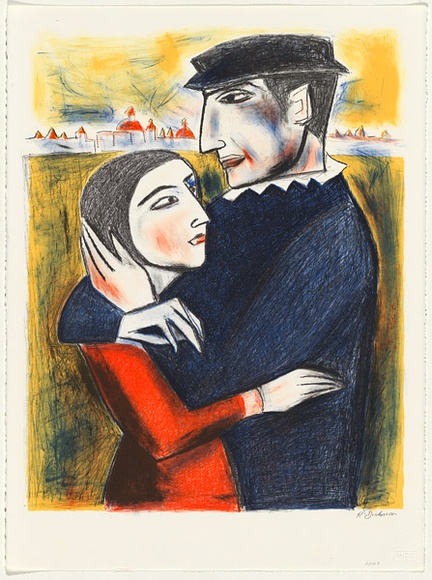 Artist: DICKERSON, Robert | Title: Don Giovanni. | Date: 1996, October | Technique: lithograph, printed in colour, from four stones