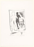 Artist: Tritton-Young, Maxienne. | Title: Then there was Freud | Date: 1986 | Technique: lithograph, printed in black ink, from one stone