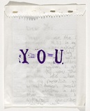 Title: You [purple stamped cover] | Date: 2010