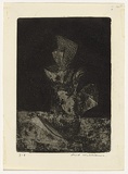 Artist: WILLIAMS, Fred | Title: Porcelain flowerpiece. Number 1 | Date: 1961 | Technique: etching, aquatint and engraving, printed in black ink, from one copper plate | Copyright: © Fred Williams Estate