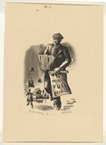 Artist: Missingham, Hal. | Title: London Newsboy | Date: c.1935 | Technique: lithograph, printed in black ink, from one stone [or plate]