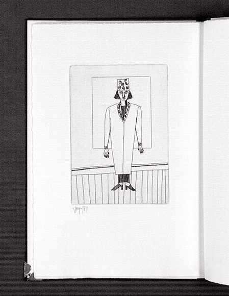 Artist: Jenyns, Bob. | Title: not titled. | Date: 1987 | Technique: etching, foul biting