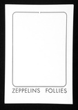 Artist: Croft, Christopher. | Title: Zeppelin's Follies. | Date: 1976 | Copyright: © Christopher Croft. Licensed by VISCOPY, Australia, 2007.