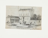 Title: Prince of Wales Hotel | Date: c.1852 | Technique: lithograph, printed in black ink, from one stone