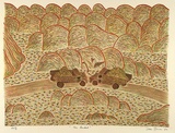Artist: Bowen, Dean. | Title: The accident | Date: 1989 | Technique: lithograph, printed in colour, from multiple stones