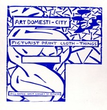 Artist: MERD INTERNATIONAL | Title: Poster: Art domesti-city | Date: 1984 | Technique: screenprint