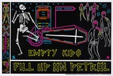 Artist: REDBACK GRAPHIX | Title: Empty kids. | Date: 1987 | Technique: screenprint, printed in colour, from four stencils | Copyright: © Marie McMahon. Licensed by VISCOPY, Australia