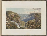 Artist: von Guérard, Eugene | Title: Weatherboard Fall, New South Wales | Date: (1866-68) | Technique: lithograph, printed in colour, from multiple stones [or plates]