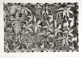 Artist: COLEING, Tony | Title: Tahiti - Perle du Pacifique. | Date: 1984 | Technique: etching, printed in black ink, from one zinc plate