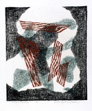 Artist: Hawkins, Weaver. | Title: Surfaces harmonized | Date: c.1961 | Technique: woodcut, printed in colour, from multiple blocks | Copyright: The Estate of H.F Weaver Hawkins