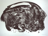 Artist: Danaher, Suzanne. | Title: Exit mould | Date: 1992, April | Technique: lithograph, printed in black ink, from one stone