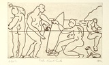 Artist: Furlonger, Joe. | Title: Palm Beach suite (no.17) | Date: 1990 | Technique: etching, printed in black ink, from one plate