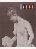 Artist: ROSE, David | Title: Figure VIII (Muybridge) | Date: 1972 | Technique: screenprint, printed in colour, from multiple stencils