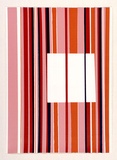 Artist: Harper, Melinda. | Title: Square with lines. | Date: 1992 | Technique: screenprint, printed in four colours, from five stencils | Copyright: Reproduced courtesy of the artist and Anna Schwartz Gallery