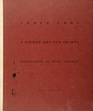 Artist: Cant, James. | Title: Six signed artist's prints. Introduction by Clive Turnbull. | Date: 1948 | Technique: cliche-verre, printed in blue pigment, each from one paper plate; letterpress text