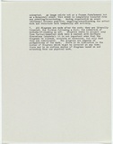 Artist: Burn, Ian. | Title: Notes for mirror reflexes [p.2.] | Date: 1967 | Technique: photocopy sheet