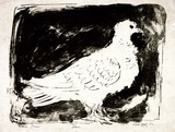 Artist: Grieve, Robert. | Title: Dove | Date: 1953 | Technique: lithograph, printed in black ink, from one zinc plate