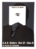 Artist: Jensen, Jos. | Title: Exhibition invitation: Prints by Jos Jensen C.A.S. Gallery. Adelaide | Technique: screenprint