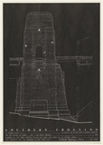Artist: TIPPING, Richard | Title: Southern Crossing - East Elevation South Pylon. | Date: 1980