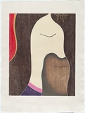 Artist: Harris, Brent. | Title: Jesus. | Date: 2004 | Technique: woodcut, printed in colour, from 9 blocks