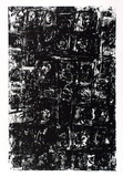 Artist: Halpern, Stacha. | Title: not titled [Series of approximately 40 faces] | Date: c.1963 | Technique: lithograph, printed in black ink, from one stone [or plate]