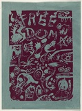 Artist: WORSTEAD, Paul | Title: Freedom. | Date: 1971-72 | Technique: screenprint, printed in colour, from one stencil | Copyright: This work appears on screen courtesy of the artist