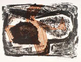 Artist: KING, Grahame | Title: Cave | Date: 1982 | Technique: lithograph, printed in colour, from two stones [or plates]
