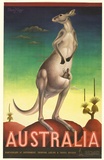 Artist: Mayo, Eileen. | Title: Australia (Kangaroo). | Date: 1957 | Technique: lithograph, printed in colour, from multiple stones [or plates]