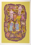 Artist: HANRAHAN, Barbara | Title: Jungle lovers | Date: 1977 | Technique: screenprint, printed in colour, from 11 stencils