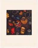 Artist: Archer, Suzanne. | Title: Grind | Date: 2004 | Technique: etching and aquatint, printed in colour, from multiple plates