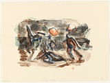 Artist: Furlonger, Joe. | Title: Brown bathers | Date: 1990 | Technique: lithograph, printed in colour, from five stones
