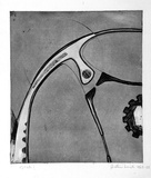 Artist: WICKS, Arthur | Title: Eye of God | Date: 1967 | Technique: etching and aquatint, printed in black ink, from one plate