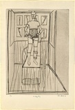 Artist: Brack, John. | Title: The happy boy. | Date: 1966 | Technique: drypoint, printed in black ink with plate-tone, from one copper plate | Copyright: © Helen Brack