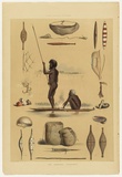 Artist: Angas, George French. | Title: The Aboriginal inhabitants [2]. | Date: 1846-47 | Technique: lithograph, printed in colour, from multiple stones; varnish highlights by brush