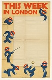 Artist: Beck, Richard. | Title: This week in London. | Date: 1932 | Technique: lithograph, printed in colour, from multiple plates