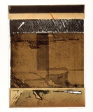 Artist: Leti, Bruno. | Title: Horizontal landscape | Date: 1976 | Technique: etching and aquatint, printed in colour, from multiple plates