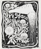 Artist: WORSTEAD, Paul | Title: Pigface and Ockie Strap | Date: 1988 | Technique: screenprint, printed in black ink, from one stencil | Copyright: This work appears on screen courtesy of the artist