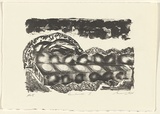 Artist: Lee, Graeme. | Title: Landscape I | Date: 1996, November | Technique: lithograph, printed in black ink, from one stone
