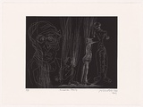 Artist: Cullen, Adam. | Title: Australian family | Date: 2001 | Technique: relief-etching, printed in black ink, from one plate
