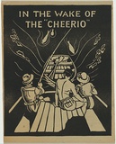 Artist: Birmingham, Karna. | Title: In the wake of the Cheerio. | Date: 1937 | Technique: linocut, printed in black ink, from one block