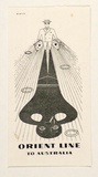 Artist: Bainbridge, John. | Title: Orient line to Australia. | Date: c.1956 | Technique: photo-lithograph