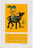 Artist: LITTLE, Colin | Title: Calendar: Union of Vietnamese in Australia | Date: 1976 | Technique: screenprint, printed in colour, from multiple stencils