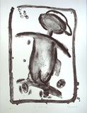 Artist: Danaher, Suzanne. | Title: The wizz kid | Date: 1992, April | Technique: lithograph, printed in black ink, from one stone